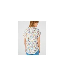 Printed Blouse -Damart shop 75203 25296 D 1 HD 3