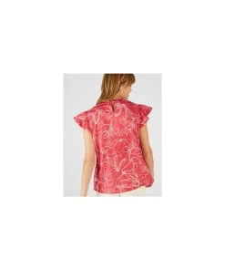 Frill Sleeve Blouse 9 Frill Sleeve Blouse -Damart shop 75210 25443 D 1 HD 3