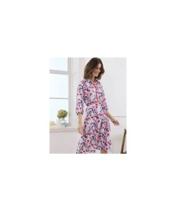 Printed Shirt Dress 8 Printed Shirt Dress -Damart shop 75221 25087 D 1 HD 3