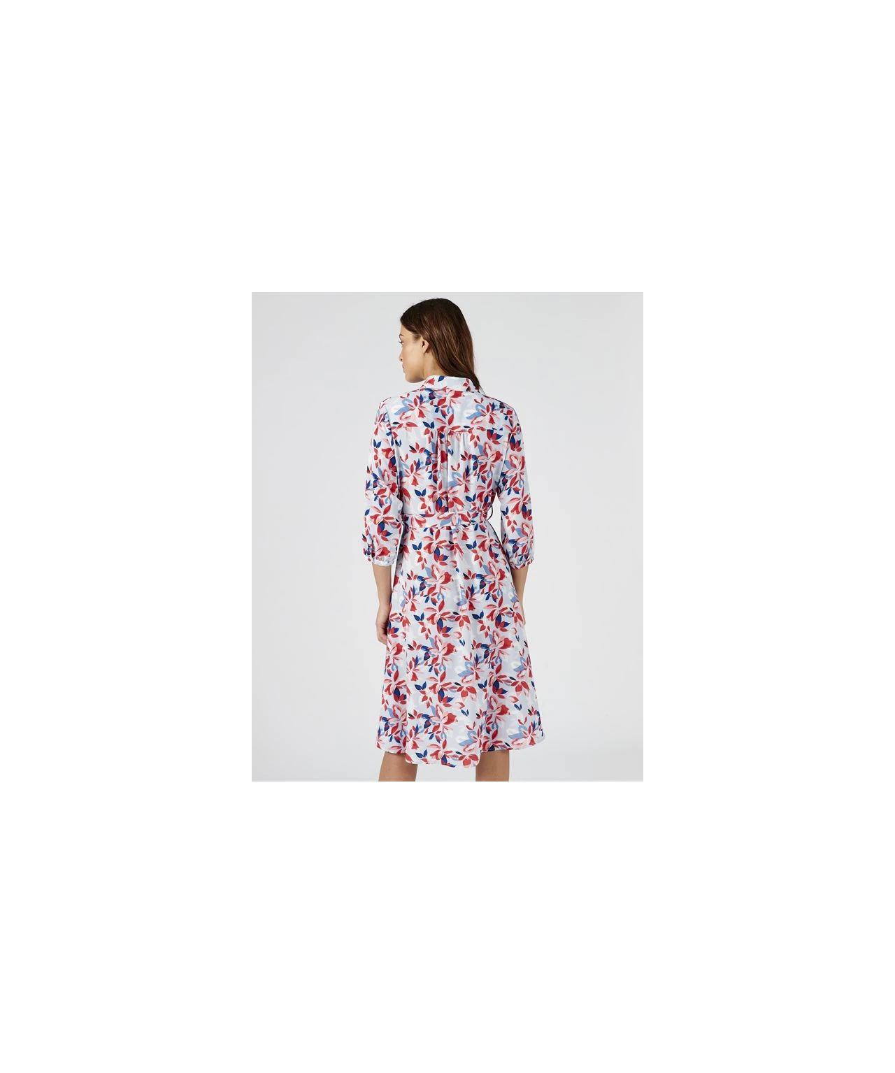 Printed Shirt Dress 6 Printed Shirt Dress - Image 4