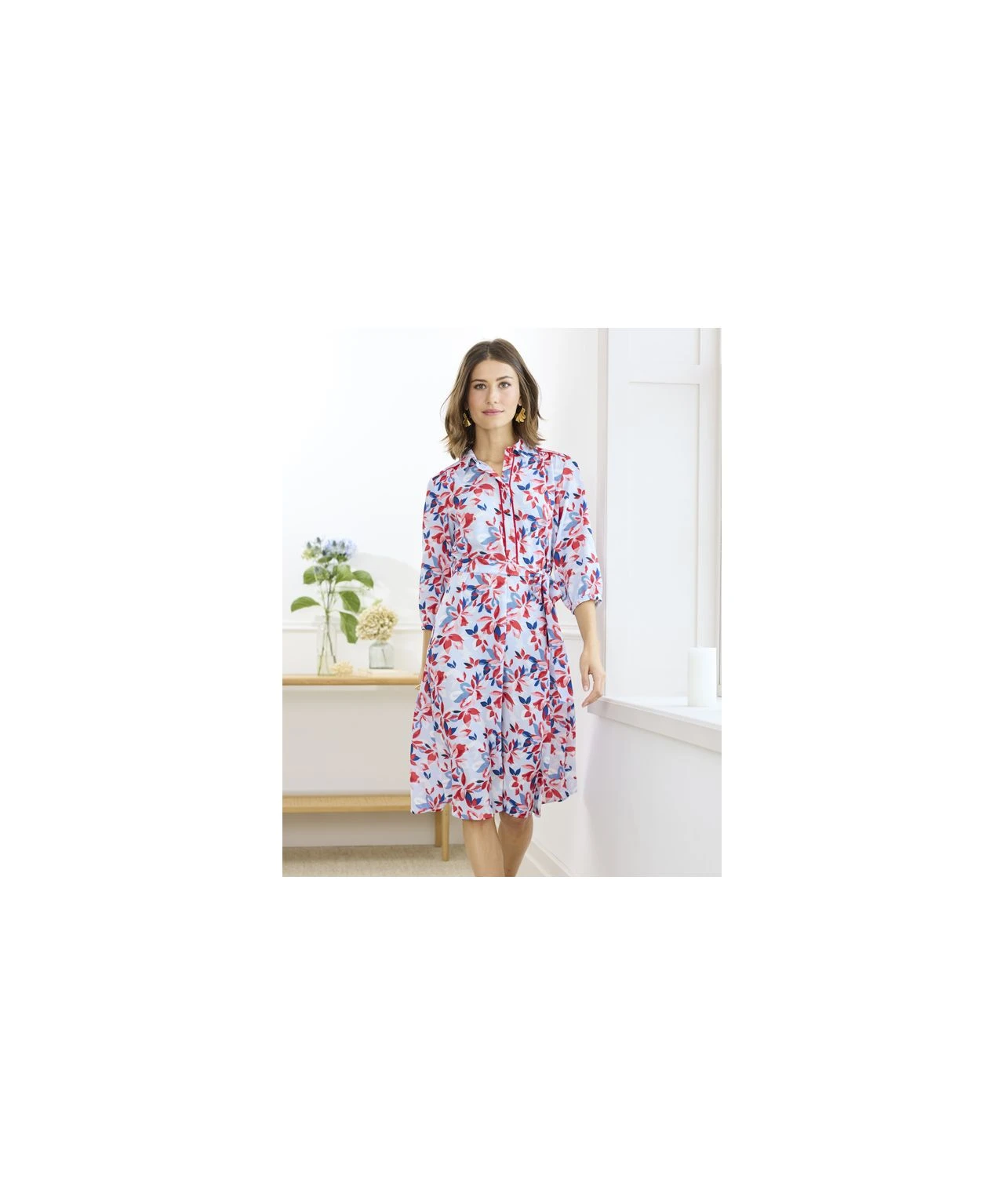 Printed Shirt Dress 3 Printed Shirt Dress