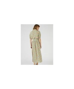 Floral Mock Wrap Dress -Damart shop 75223 25083 D 2 HD 3