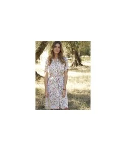 Flower Shirt Dress -Damart shop 75227 25094 D 1 HD 3