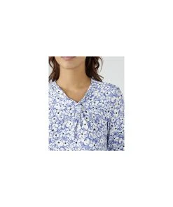 Blue Floral Top -Damart shop 75330 25346 D 3 HD 3