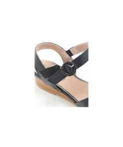 Leather Wedge Sandal -Damart shop 75435 20686 D 3 HD 3