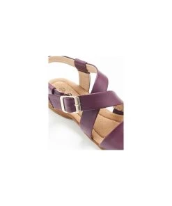 Buckle Strap Leather Sandal -Damart shop 75436 20756 D 3 HD 3