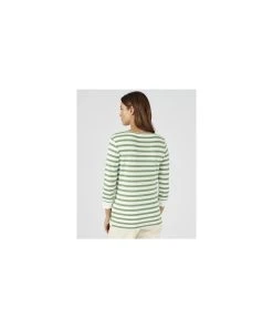 Stripe T-shirt -Damart shop 75583 25049 D 2 HD 3