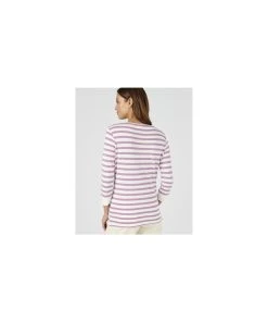 Stripe T-shirt -Damart shop 75583 25050 D 2 HD 3