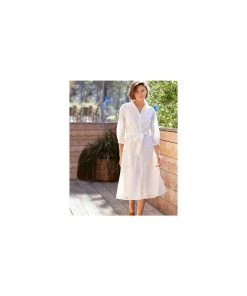 White Broderie Anglais Dress