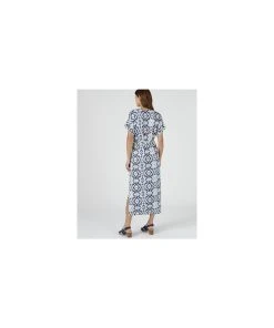 Jersey Print Dress 9 Jersey Print Dress -Damart shop 75662 25378 D 2 HD 3