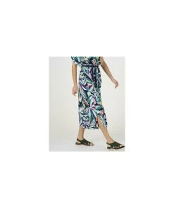 Ecovero Print Crinkle Dress -Damart shop 75667 25426 D 3 HD 3