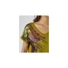 Green V-Neck Top -Damart shop 75877 21948 d 3 hd 1
