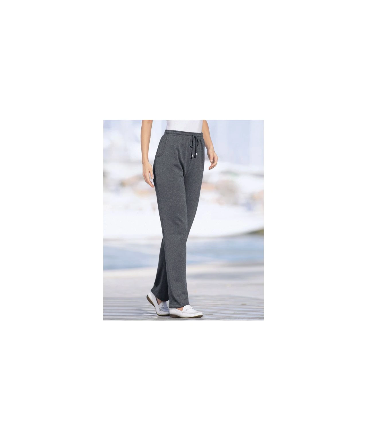 Ladies Black Cotton Trousers 23 Ladies Black Cotton Trousers - Image 21