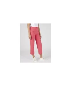 Wide-leg Crop Trousers
