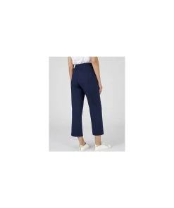 Wide-leg Crop Trousers -Damart shop 76007 20793 D 2 HD 3